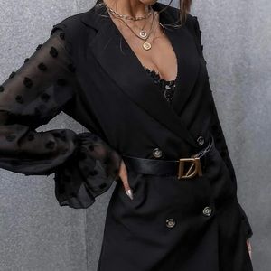 SHEIN blazer Dress 🖤